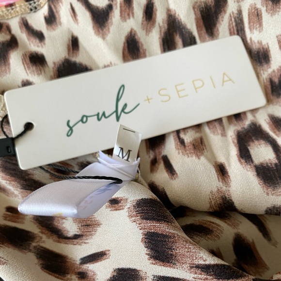 HURRICANE Sale Souk + Sepia Women Slip Dress - Picture 5 of 7